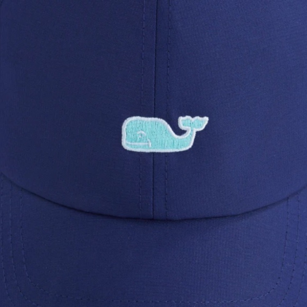 Navy Blue Whale Logo Cap - Picture 3 of 4
